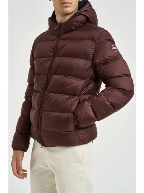 quilted jkt with hooded with natural down COLMAR ORIGINAL | 12000007 3JQ257